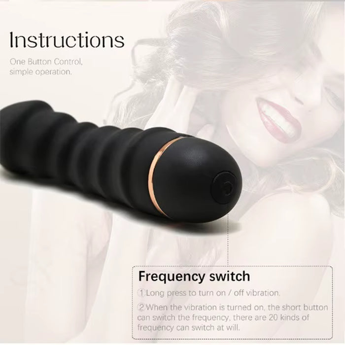 G Spot Vagina Massager Powerful Av Wand Vibrator Rod Sex Products Anal Vibrating Dildos for Women Masturbating