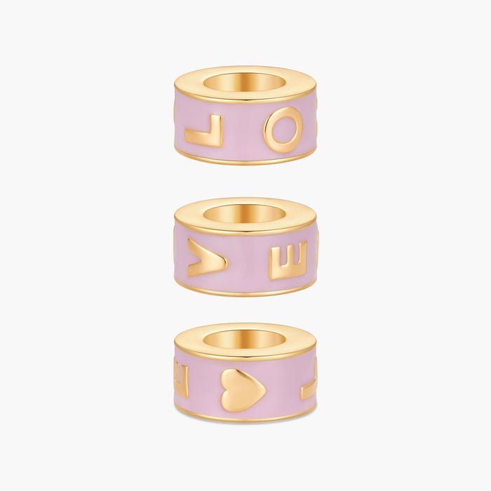 Gaby Love Enamel Bead