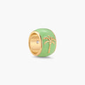 Gaby Palm Tree Enamel Bead