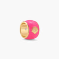 Gaby Shell Enamel Bead