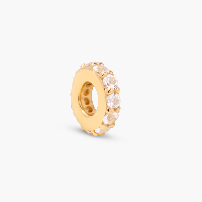 Gracie Gold Vermeil Crystal Bead