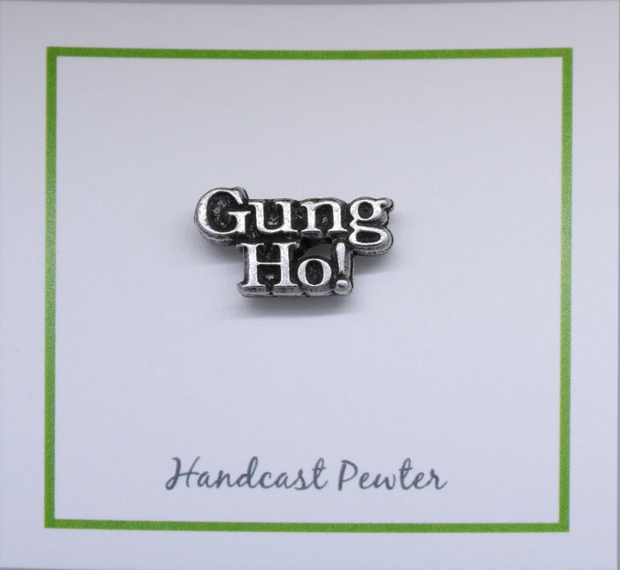 Gung Ho! Lapel Pin