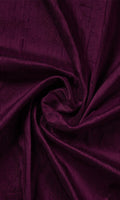 Dupioni Silk Home Décor Fabric By the Metre (Purple/ Plum)