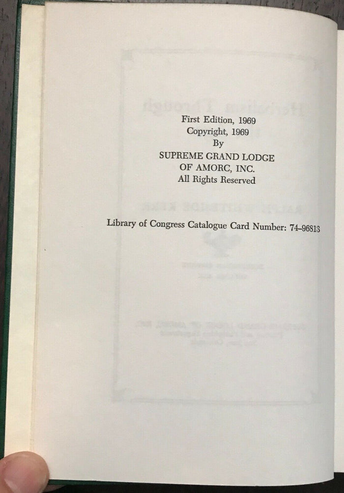 HERBALISM THROUGH THE AGES - Kerr, 1st Ed 1969 NATURE HEALING HERBALS BOTANICAL