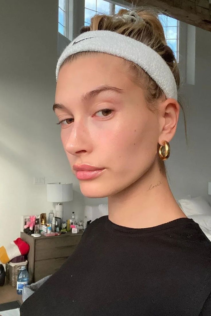 Hoops set 2 earrings Hailey Bieber inspired