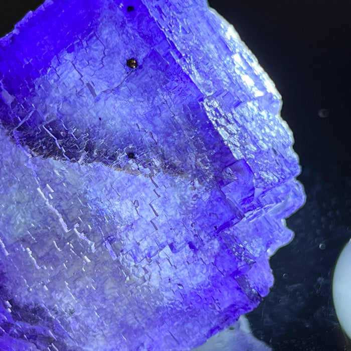 Purple Fluorite, Elmwood Mine, Smith County, Tennessee, USA