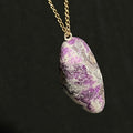 Sugilite Pendant, from N’chwaning Mine III, Kalahari Manganese Field, Northern Cape, South Africa