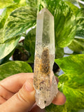 Citrine with Actinolite and Chlorite Inclusions, Citrine Quartz from Harisson Lake, British Columbia, Canada