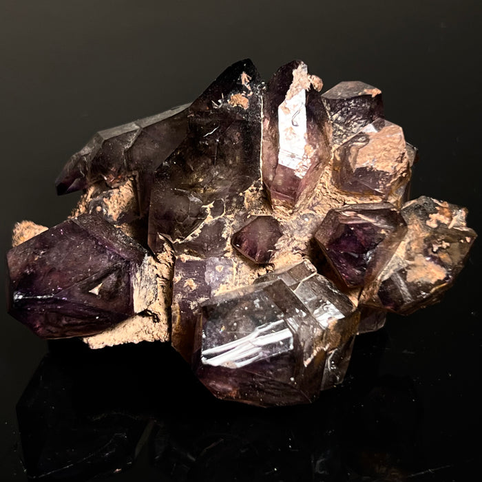 Smoky Shangaan Amethyst Cluster from Chibuku Mine, Gezani Communal Land, Zimbabwe