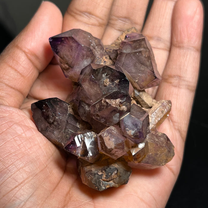 Smoky Shangaan Amethyst Cluster from Chibuku Mine, Gezani Communal Land, Zimbabwe