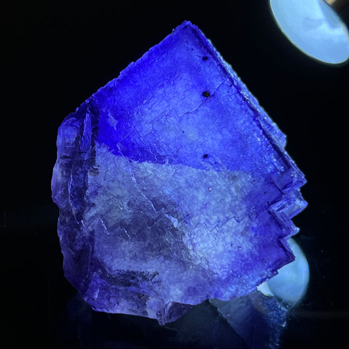 Purple Fluorite, Elmwood Mine, Smith County, Tennessee, USA