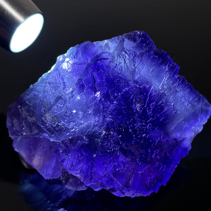 Purple Fluorite, Lead Hill, Cave in Rock, Sun-District, Hardin Co., Illinois