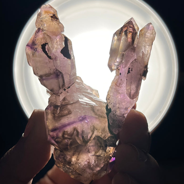 Mothership and Baby Smokey Quartz, Shangaan Amethyst Crystal From The Chibuku Mine, Gezani Communal Land, Zimbabwe