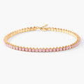 Isabella Opal Blush Tennis Anklet