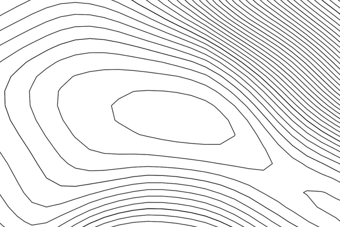 Katahdin Topographic Map Art