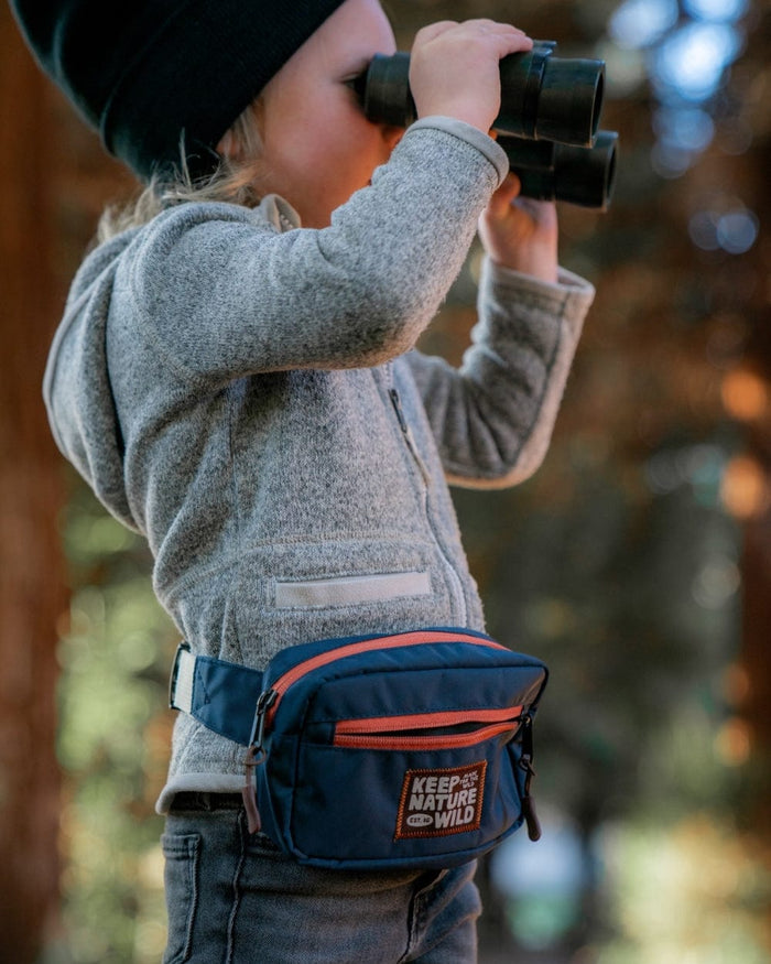 Keep Nature Wild Fanny Pack KNW Kids Fanny Pack | Teal/Lavender