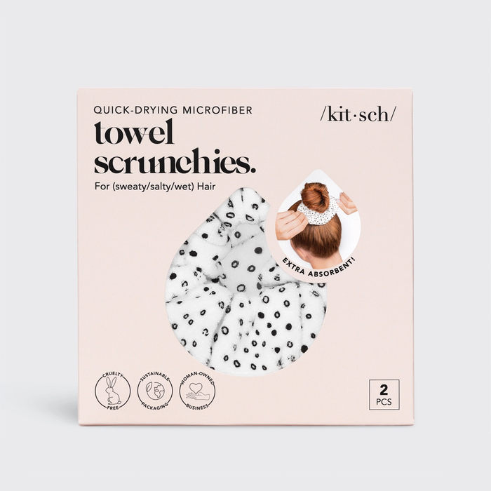 Kitsch® Microfiber Towel Scrunchies