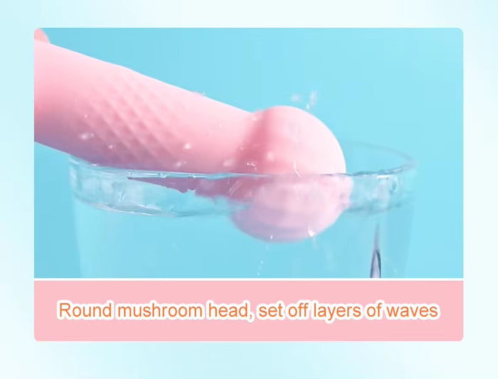 Lilo Portable Mini USB 10 Frequency Vibrating Stick Sex Toy Female Masturbation Spear with AV Wand for Woman