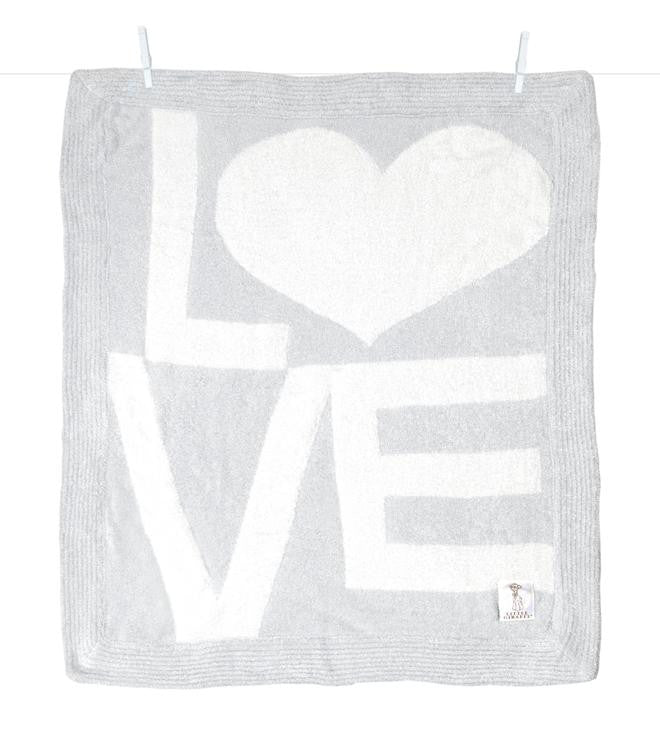 Little Giraffe® Feather Yarn Dolce™ LOVE Receiving Blanket