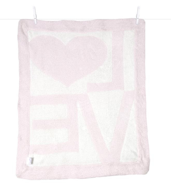 Little Giraffe® Feather Yarn Dolce™ LOVE Receiving Blanket