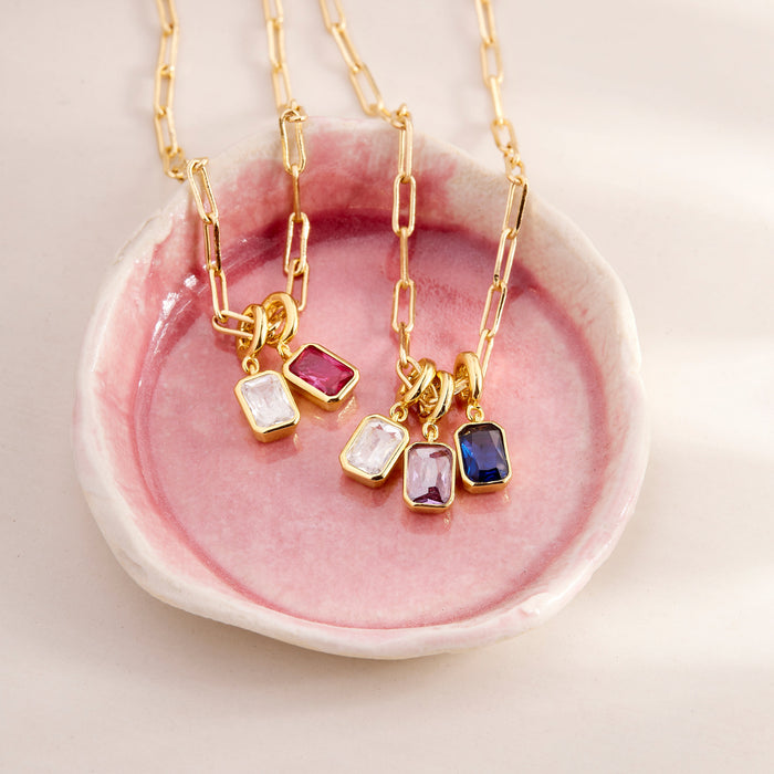 Mackenzie Stacking Birthstone Necklace