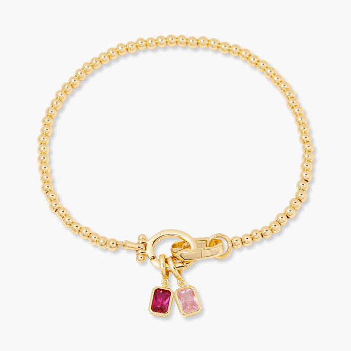 Mackenzie Two Birthstone Bracelet