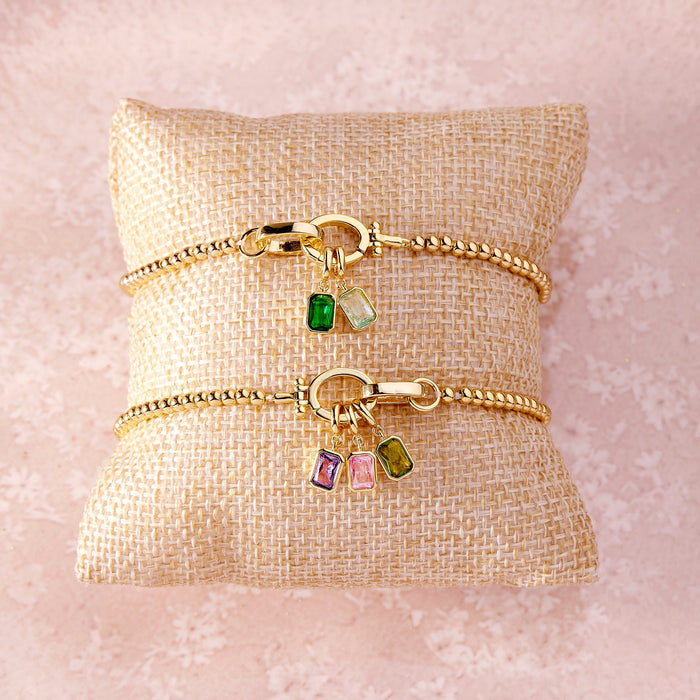 Mackenzie Two Birthstone Bracelet