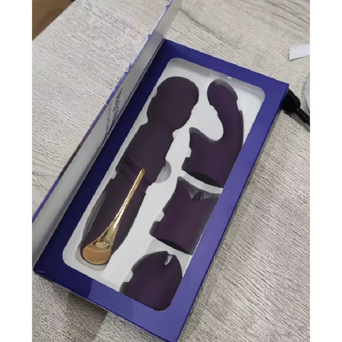 Magic Wand Vibrator Attachment Set Clitoris Stimulation Licking Massager AV Wand Vibrator Luxury Vibrator Sex Toy