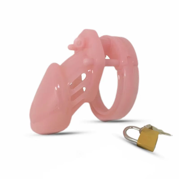Male Chastity Cock Cage with 5 Penis Ring Devices Penis Cage Bondage Sex Toy for Men Cock Ring Lock
