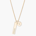 Mama and Baby Bar Necklace