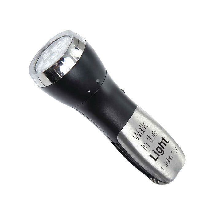 Man of God: 10 Function Flashlight Survival Tool