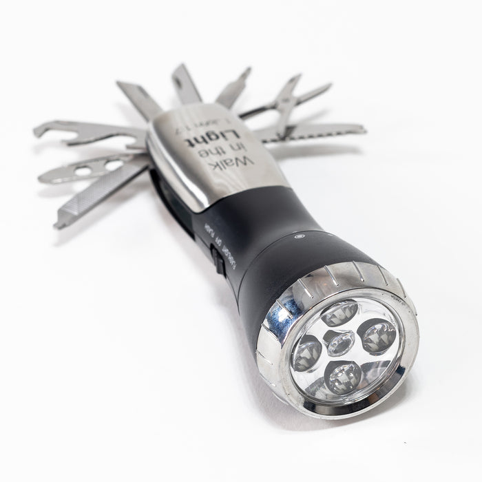 Man of God: 10 Function Flashlight Survival Tool