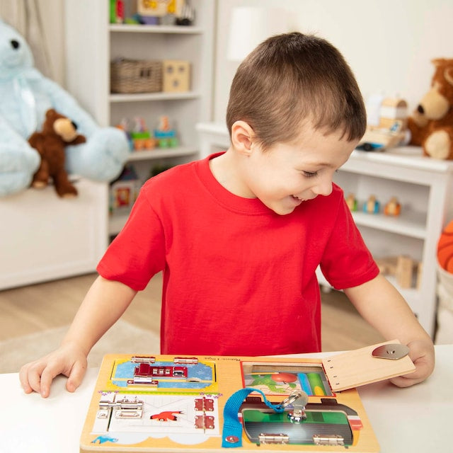 Melissa and Doug® Lock & Latch Board
