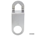 metal sawtooth wall hanger with center hole for hanging clocks and photo frames