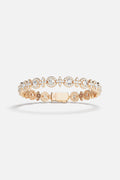 APM Bracelet in warm rose color, a shimmering constellation of quiet luxury.