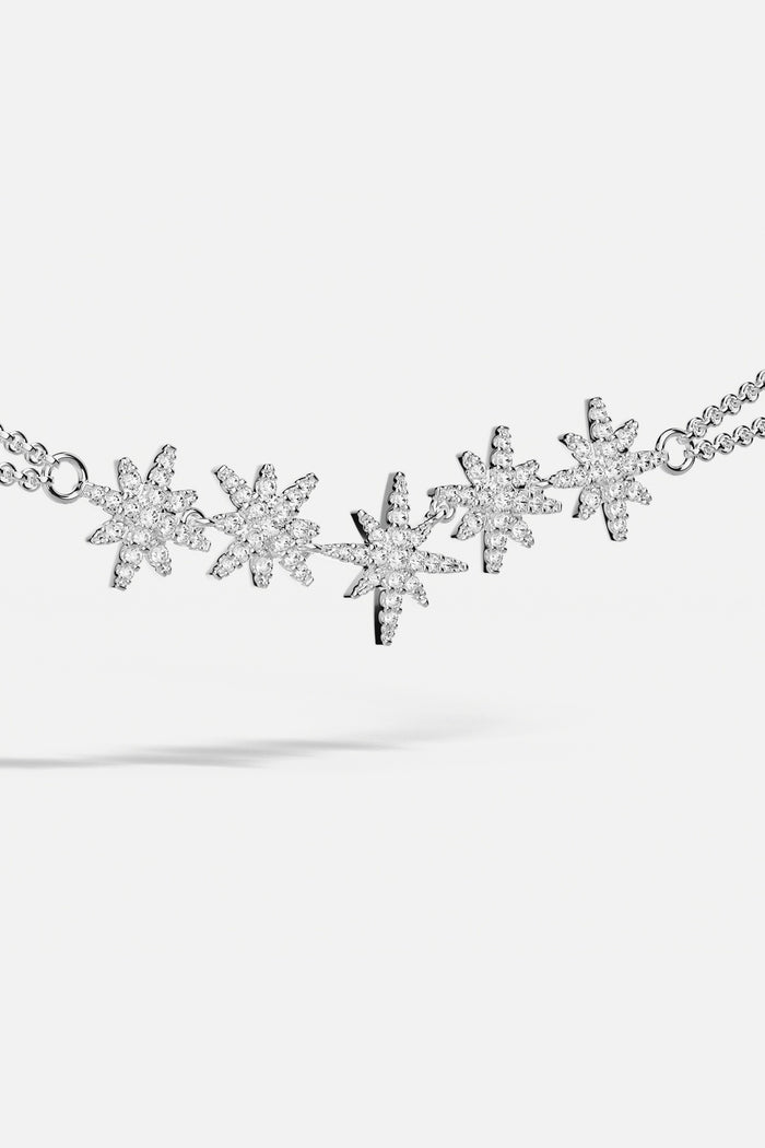 APM Necklace, a constellation of stars shimmering with quiet radiance.
