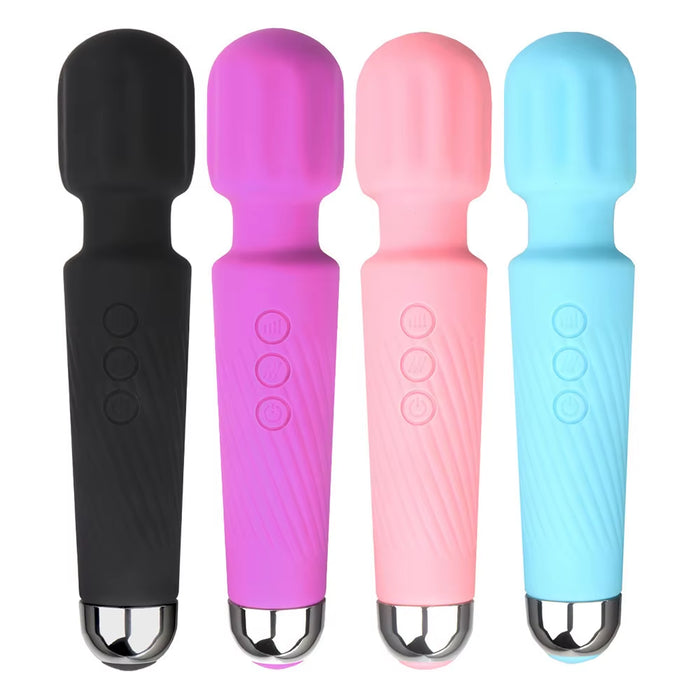 Mic Vibrator Cordless Handheld Multi-Speed AV Wand Sex Vibration Mini Personal Body Wand Massager