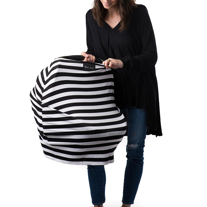 Milk Snob Black and White Signature Stripe