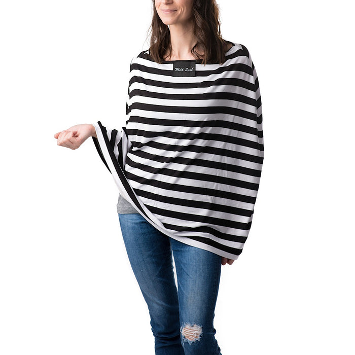 Milk Snob Black and White Signature Stripe