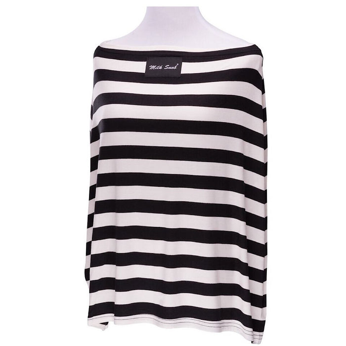 Milk Snob Black and White Signature Stripe