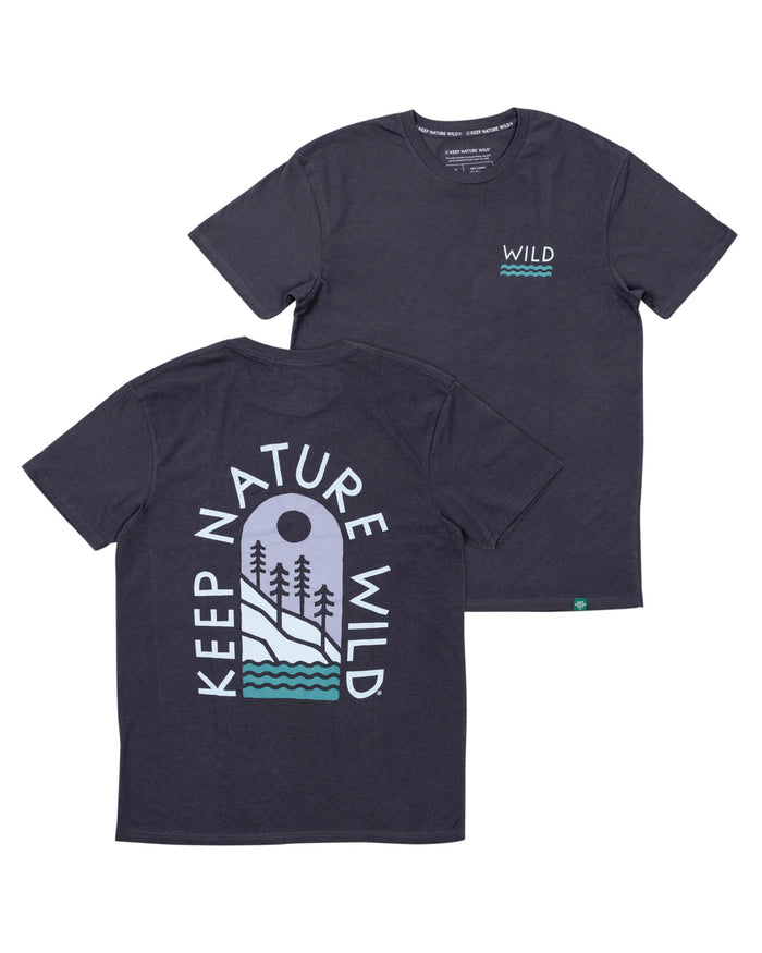 Mountainside Unisex Tee | Coal