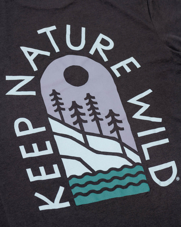 Mountainside Unisex Tee | Coal
