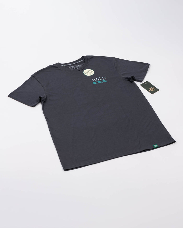 Mountainside Unisex Tee | Coal