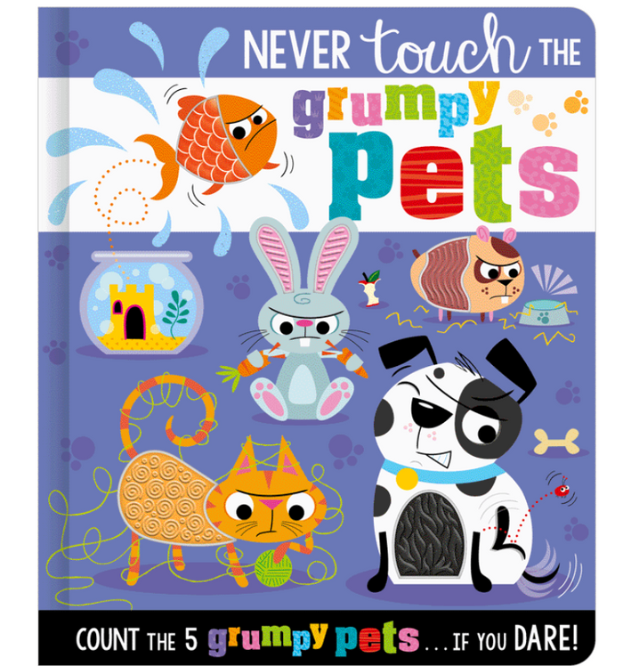 Never Touch the Grumpy Pets Book