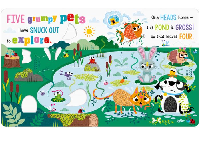 Never Touch the Grumpy Pets Book