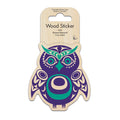 Owl Wood Sticker