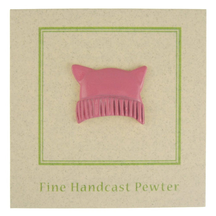 Pink Pussy Hat Lapel Pin