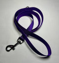 Dogtraining101 Puppy/Small Dog Plain Dark Purple 1.2m x 16mm wide Lead