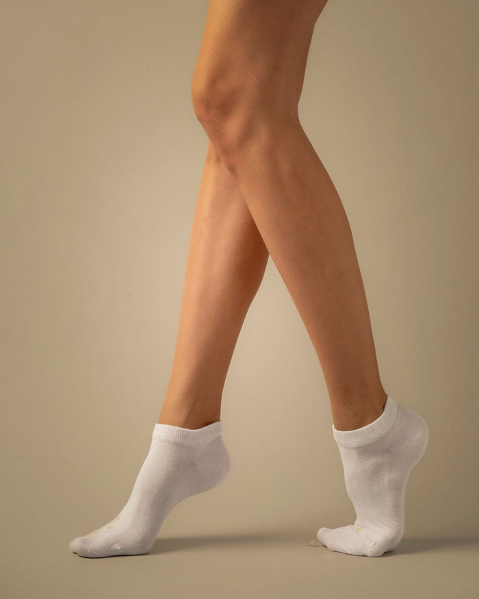 Pure White · Ankle Sock
