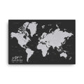 Push Pin World Map With Pins